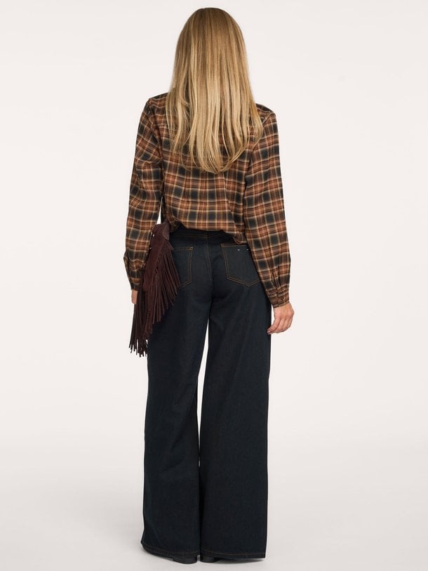 Oline, high waist wide fit jeans