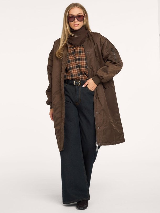 Oline, high waist wide fit jeans