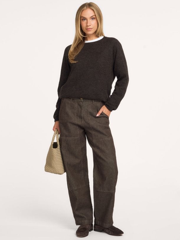 jenna worker jeans Jenna, mid waist wide leg jeans