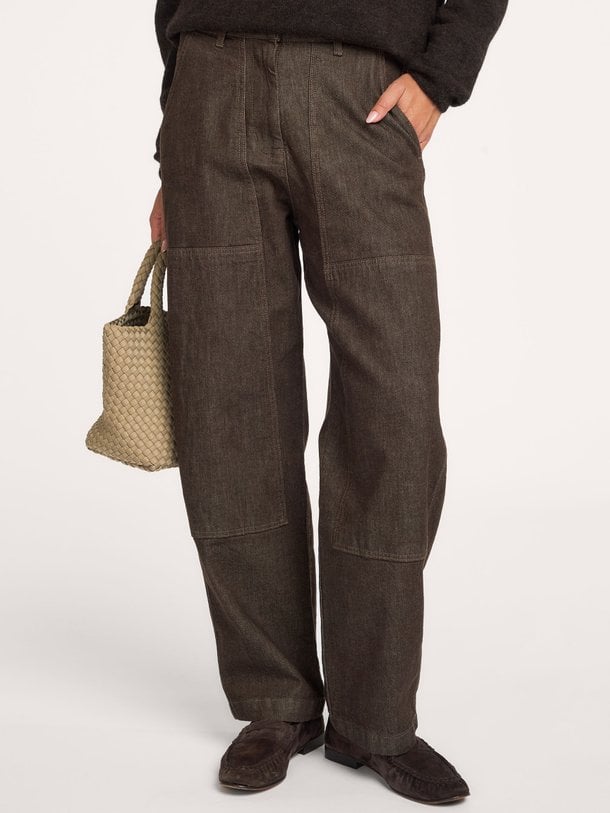 jenna worker jeans Jenna, mid waist wide leg jeans
