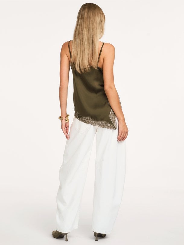Dawna lace camisole top Dawna, geweven top met kant