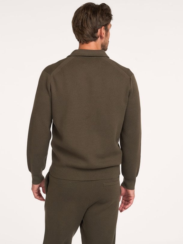 CRAWFORD Crawford, merino wol/katoenmix trui