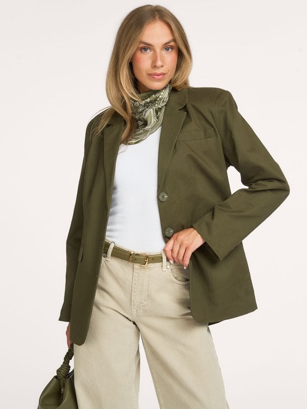 MWGisva OS Blazer Gisva, katoenen oversized blazer