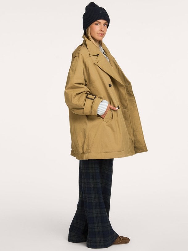 HARLON P1722 Harlon, katoenmix trenchcoat