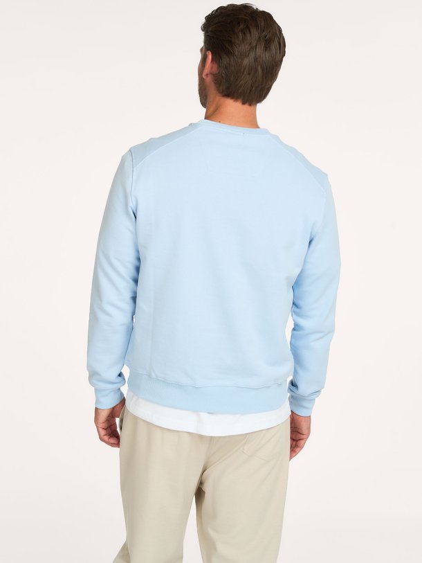 Katoenen sweater met logo