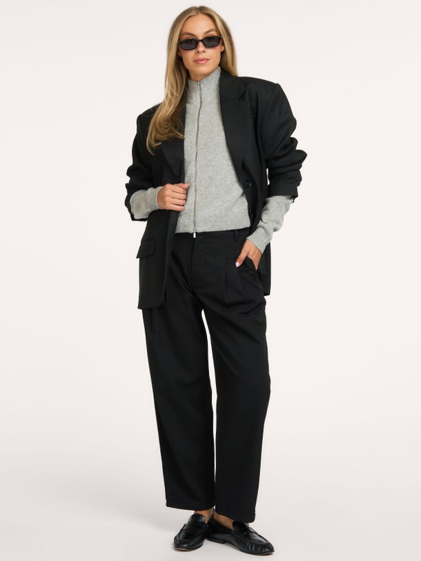 MWEvie Barrel Pant Evie, viscosemix barrel broek
