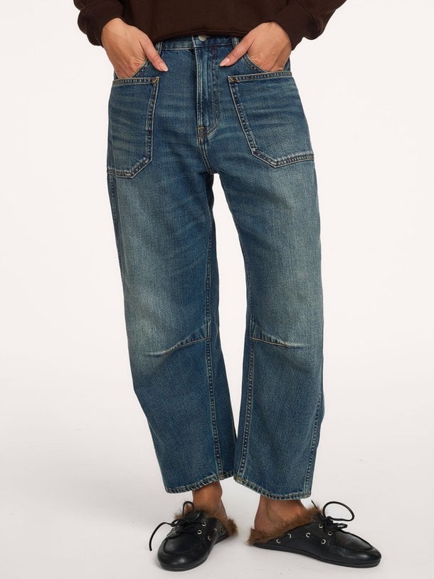 BELLA UTILITY PANT Bella Utility, high waist barrel fit jeans
