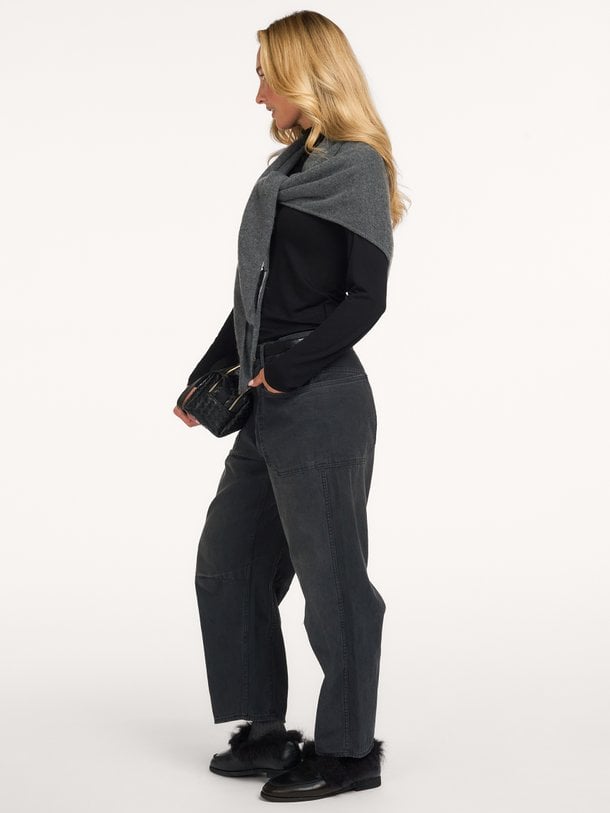 Bella Utility, high waist barrel fit jeans