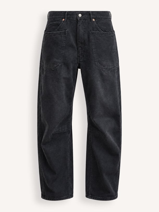 Bella Utility, high waist barrel fit jeans