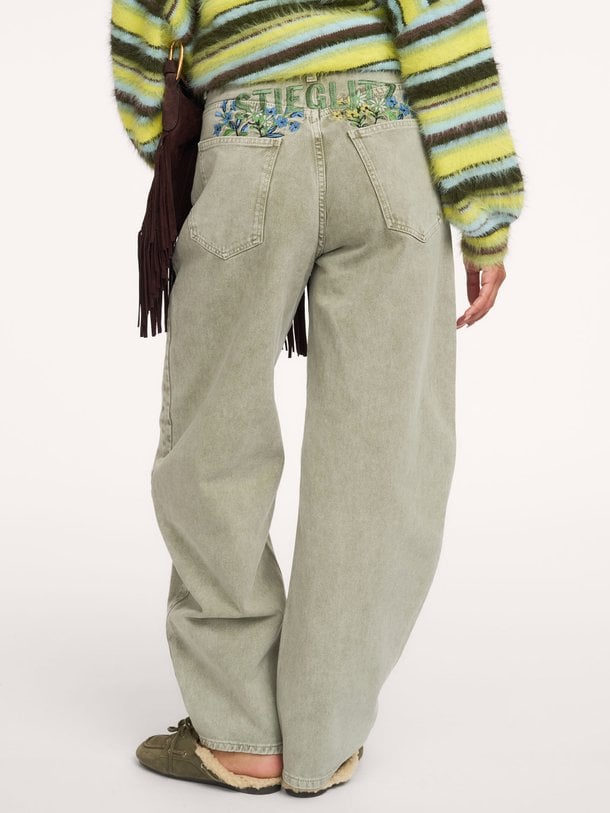 Benito, high waist barrel fit jeans