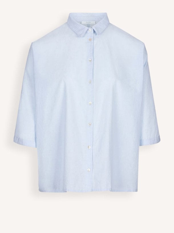 norel chambray blouse Norel Chambray, katoenen blouse