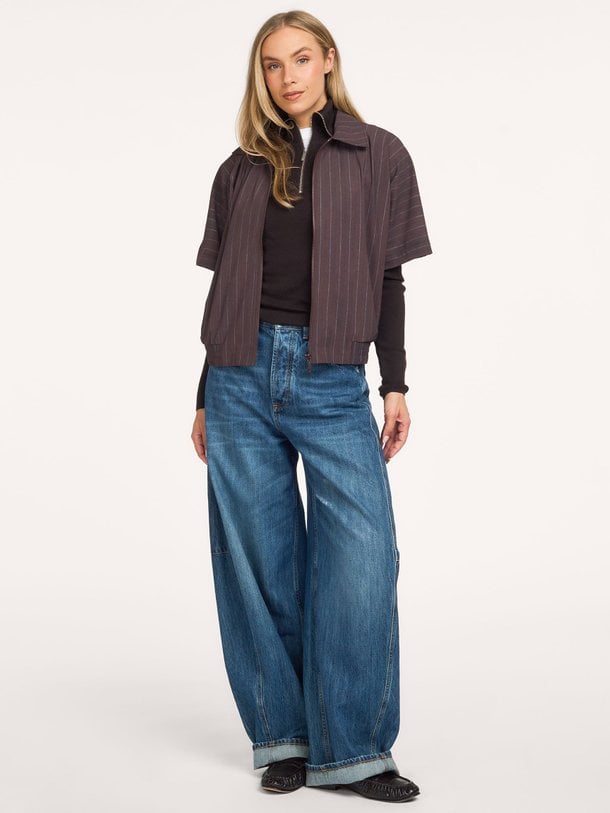 Marcella stripe jacket Marcella, heavy travel jersey jasje