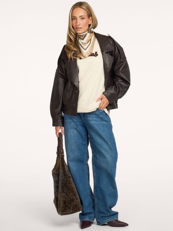 JackieMW Leather Jacket Jackie, lederen jack