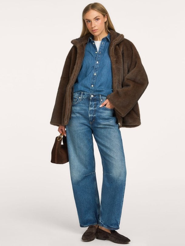 FRANKIE Faux Mink Frankie, fake fur jack