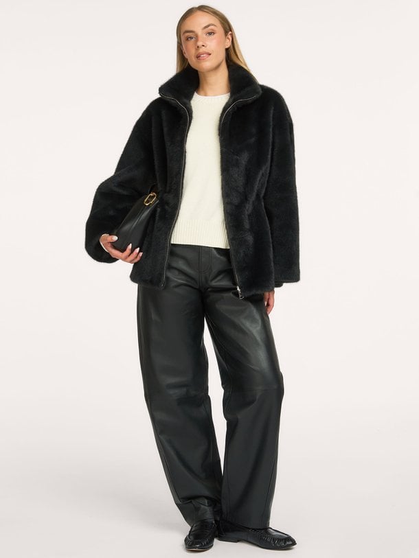 FRANKIE Faux Mink Frankie, fake fur jack