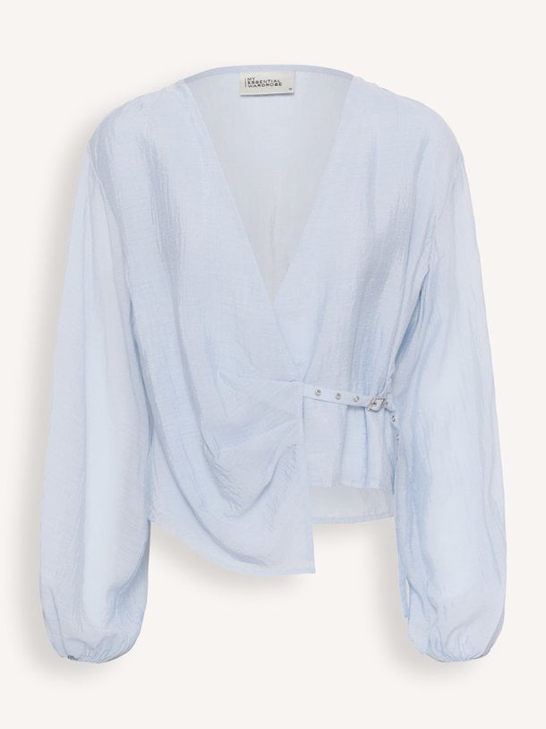 MWBella Belt Shirt Bella, organic cotton gestreepte blouse
