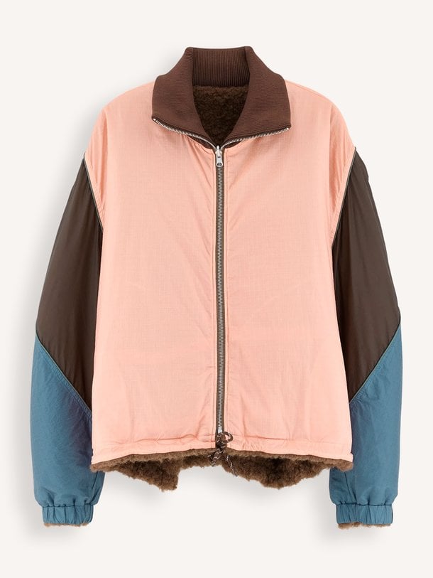 HEMILY F2652 Hemily, geweven reversible jas