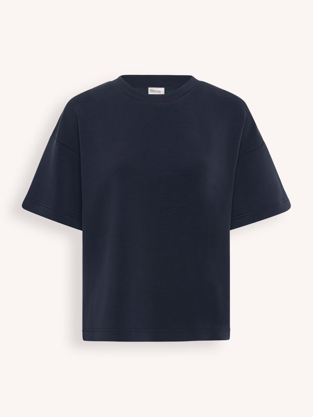 HelleMW EMB Boxy Tee Helle, viscosemix T-shirt