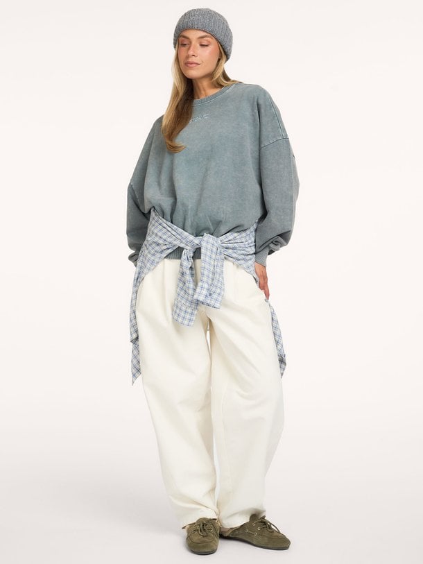 Katoenen logo sweater
