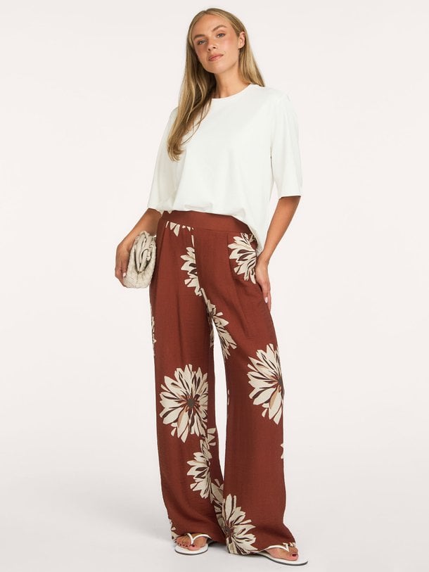 Fiore round neck t-shirt Fiore, viscosemix T-shirt