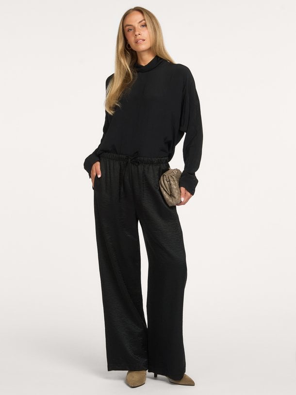 pelle metallic pants Pelle, viscosemix metallic broek