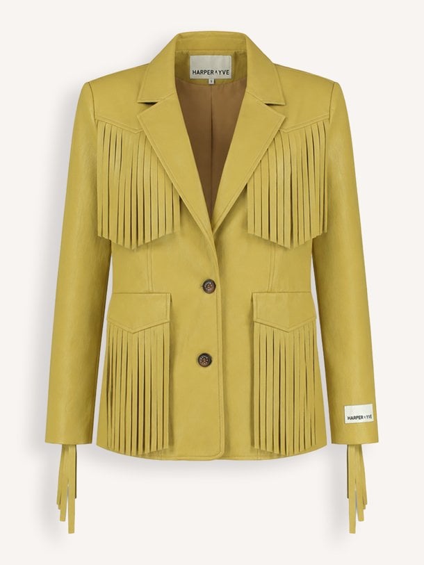 Casey, leatherlook blazer