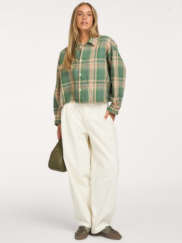 BW262421 Jonnie, katoenen geruite blouse