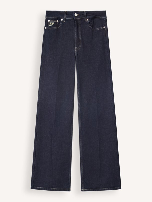 Palazzo, high waist wide leg jeans