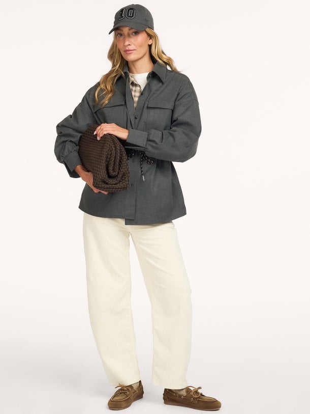 tie blouse Viscosemix gemêleerde blouse