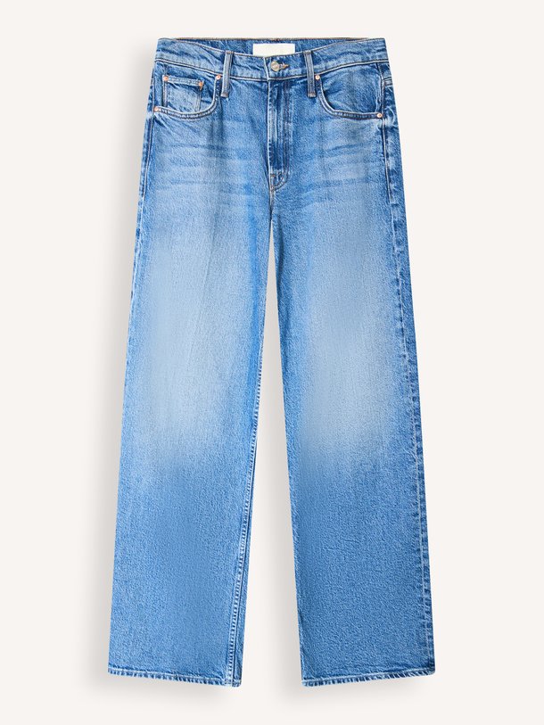 The Rerun Skimp, mid waist wide leg jeans