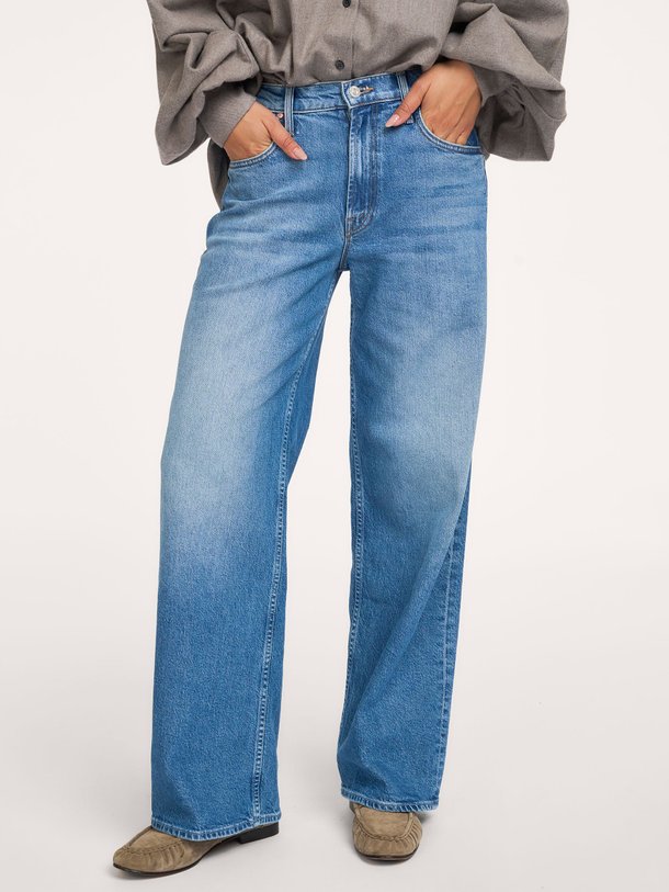 THE RERUN SKIMP (Superior) The Rerun Skimp, mid waist wide leg jeans