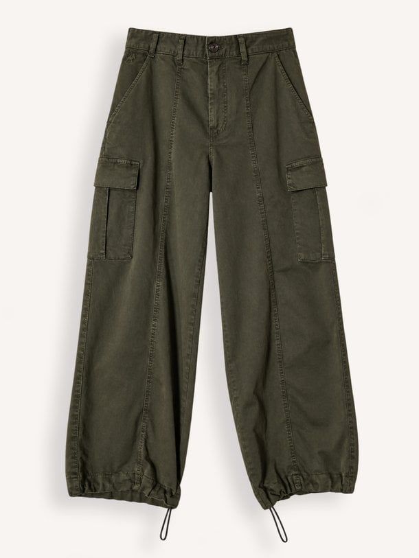 Cate, katoenen cargo broek