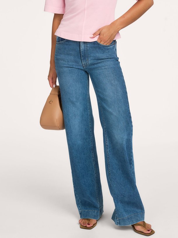 Rosa High rise wide flare