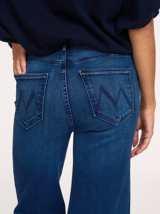 THE HUSTLER ROLLER SNEAK The Hustler Roller Sneak, high waist wide leg jeans