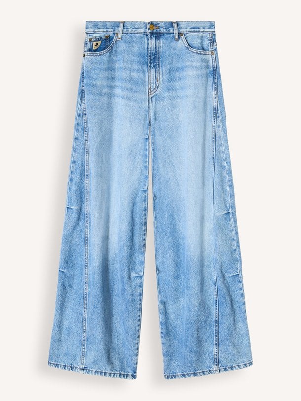 Aerea Aerea, wide leg non-stretch jeans