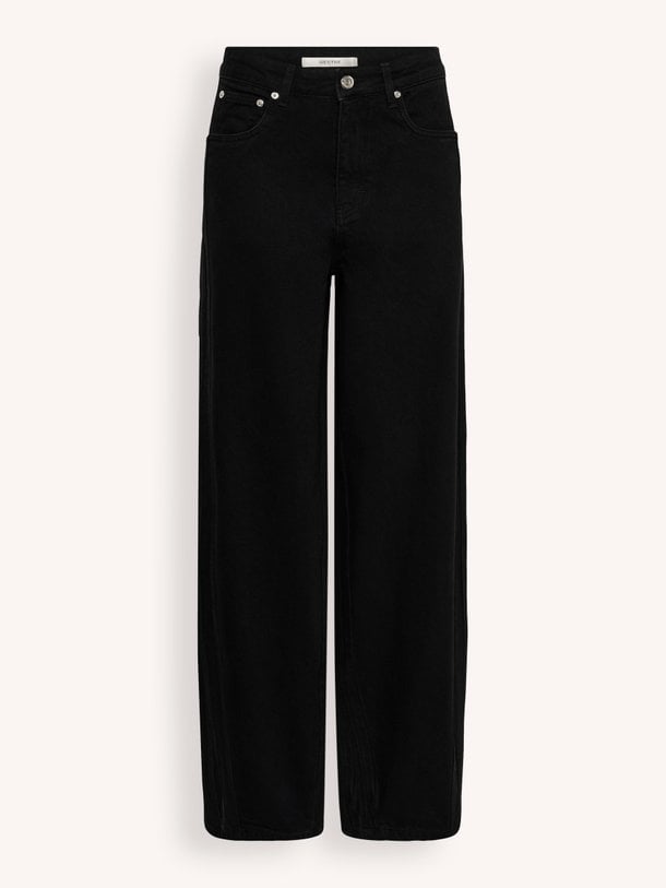 Mawi, high waist barrel fit jeans