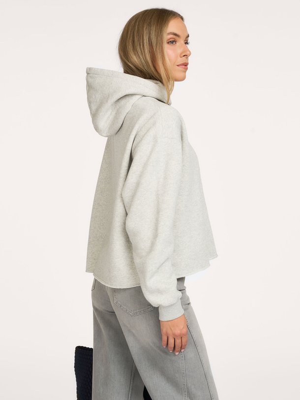 statement hoodie curly 10 Katoenmix hoodie