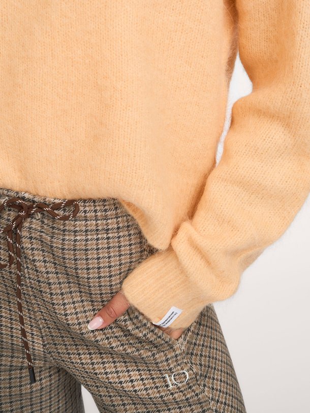 hairy knit sweater Alpacamix trui