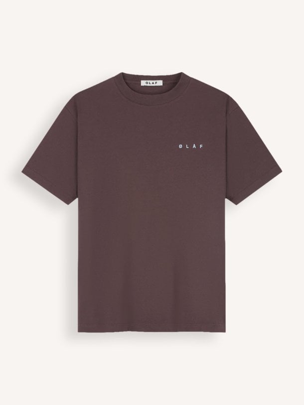 Lasso, organic cotton T-shirt met logo