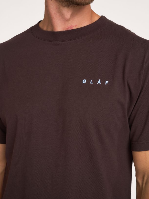 Lasso, organic cotton T-shirt met logo