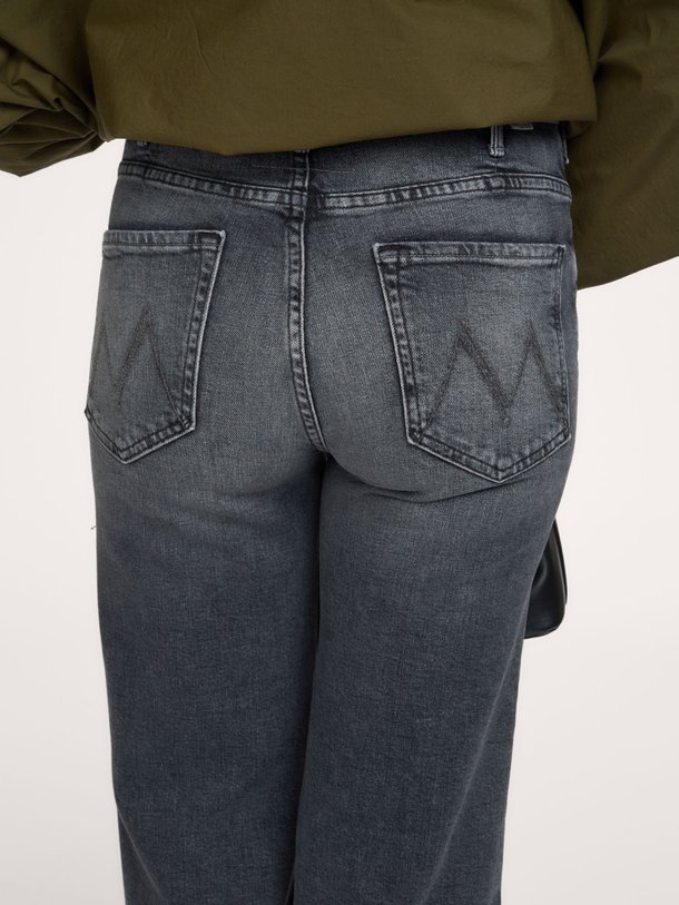THE HUSTLER ROLLER SNEAK The Hustler Roller Sneak, high waist wide leg jeans