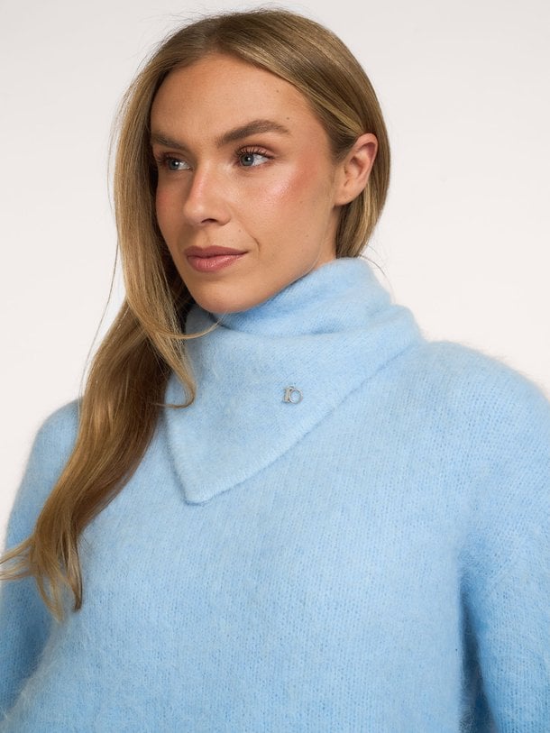 hairy knit bandana Alpacamix sjaal