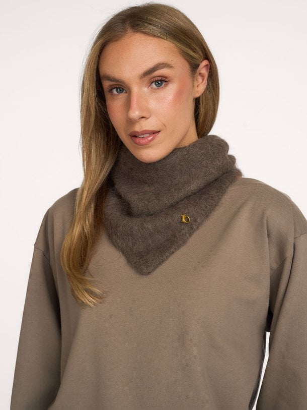 hairy knit bandana Alpacamix sjaal