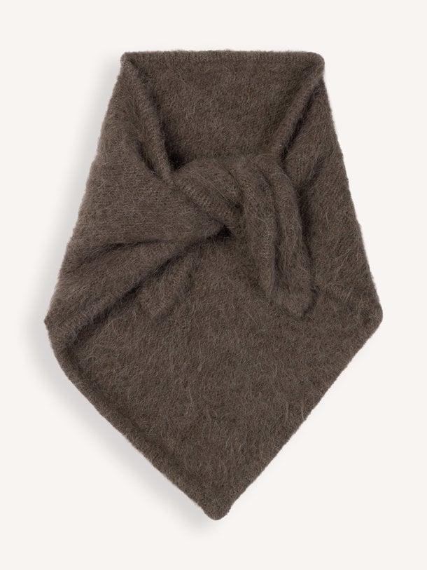 hairy knit bandana Alpacamix sjaal