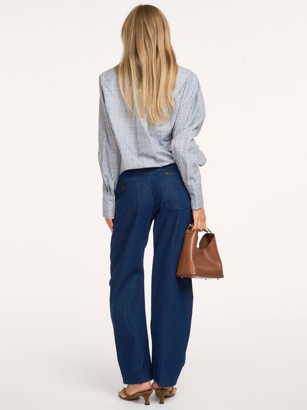 Dali, high waist barrel fit jeans