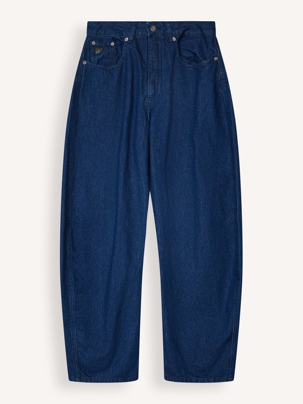 Dali, high waist barrel fit jeans