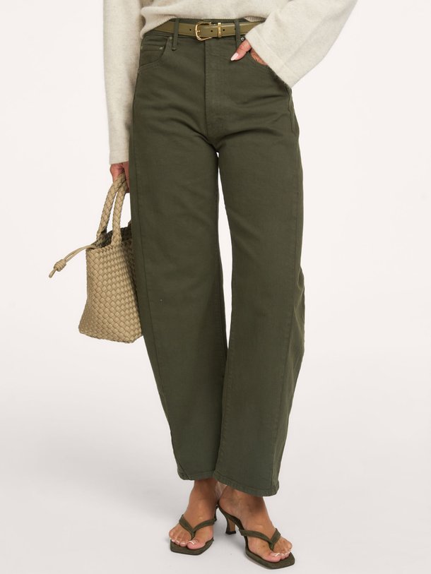 THE HALF PIPE FLOOD Half Pipe Flood, mid waist barrel fit jeans