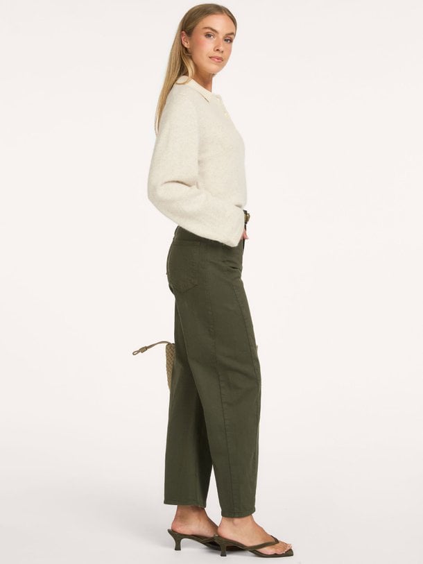 THE HALF PIPE FLOOD Half Pipe Flood, mid waist barrel fit jeans