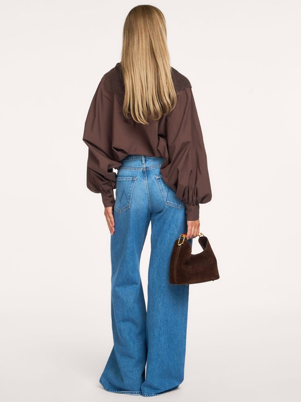 THE LEMON TWIST SNEAK The Lemon Twist Sneak, high waist wide leg jeans