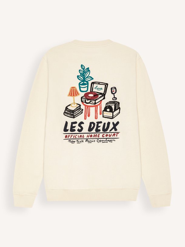 Record, organic cotton sweater